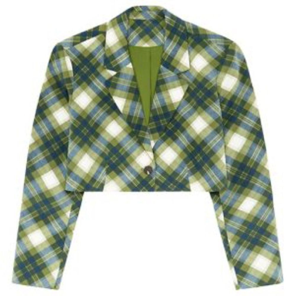 WEWOREWHAT Boxy Cropped Blazer - Picture 13 of 13